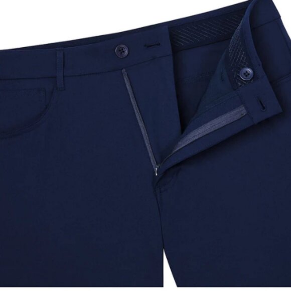 Holderness and Bourne: The Parker Pant: Navy, 33"x30" - Picture 1 of 4